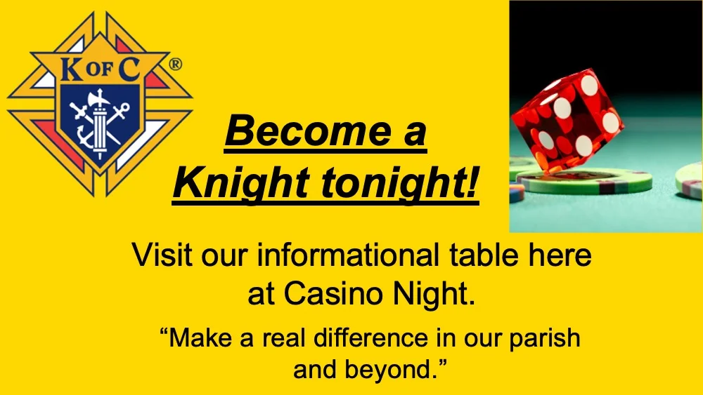 Become a Knight Tonight - Knights of Columbus