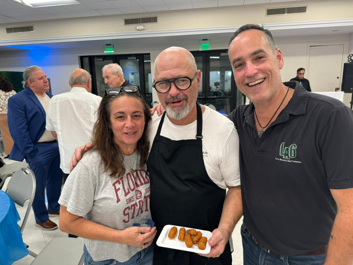 Alex and Liz Alvarez of LA6 with Pepe Tabe Casino Night 2024 - KofC 14730 Event